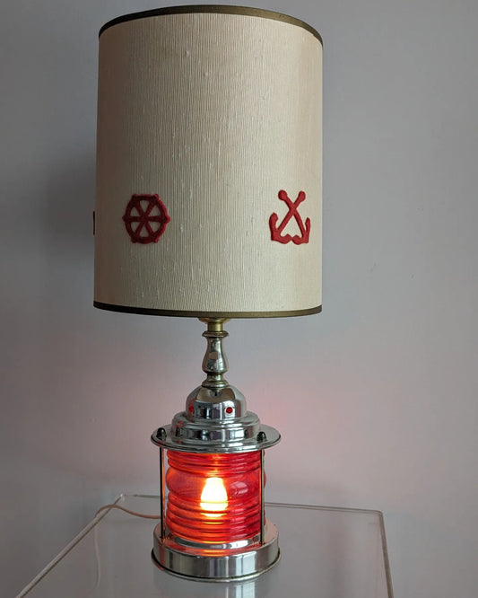 Nautical Lamp w/Shade