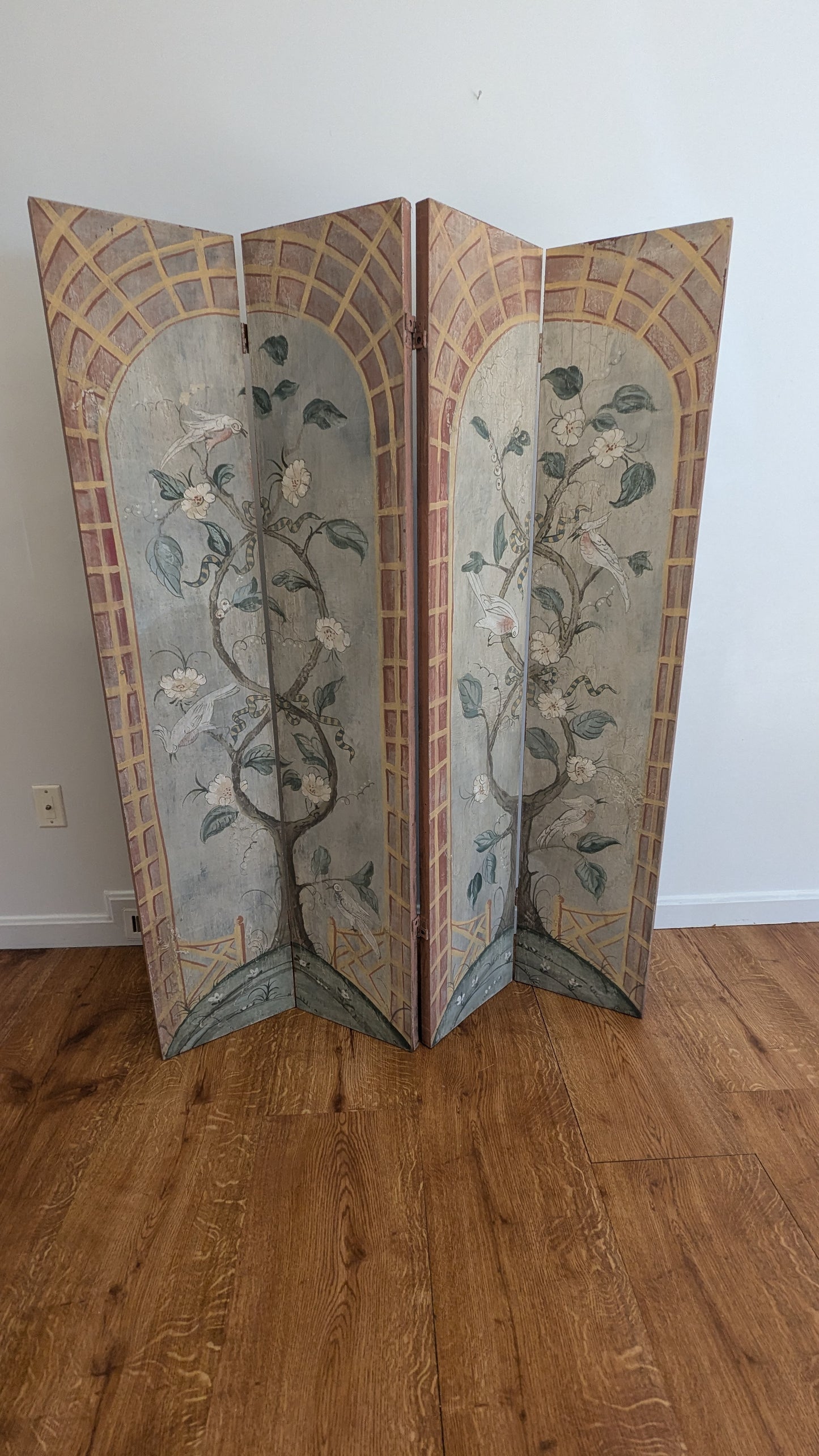 Trompe L'Oeil Double Sided Dressing Screen