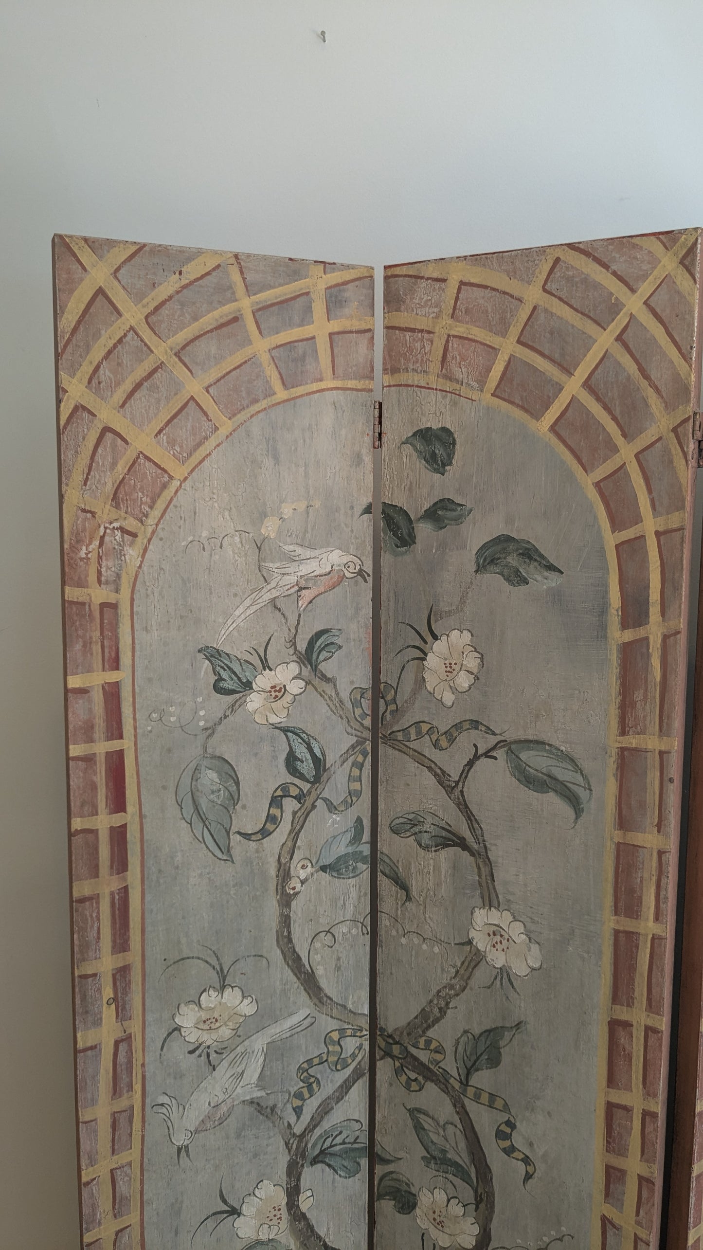 Trompe L'Oeil Double Sided Dressing Screen