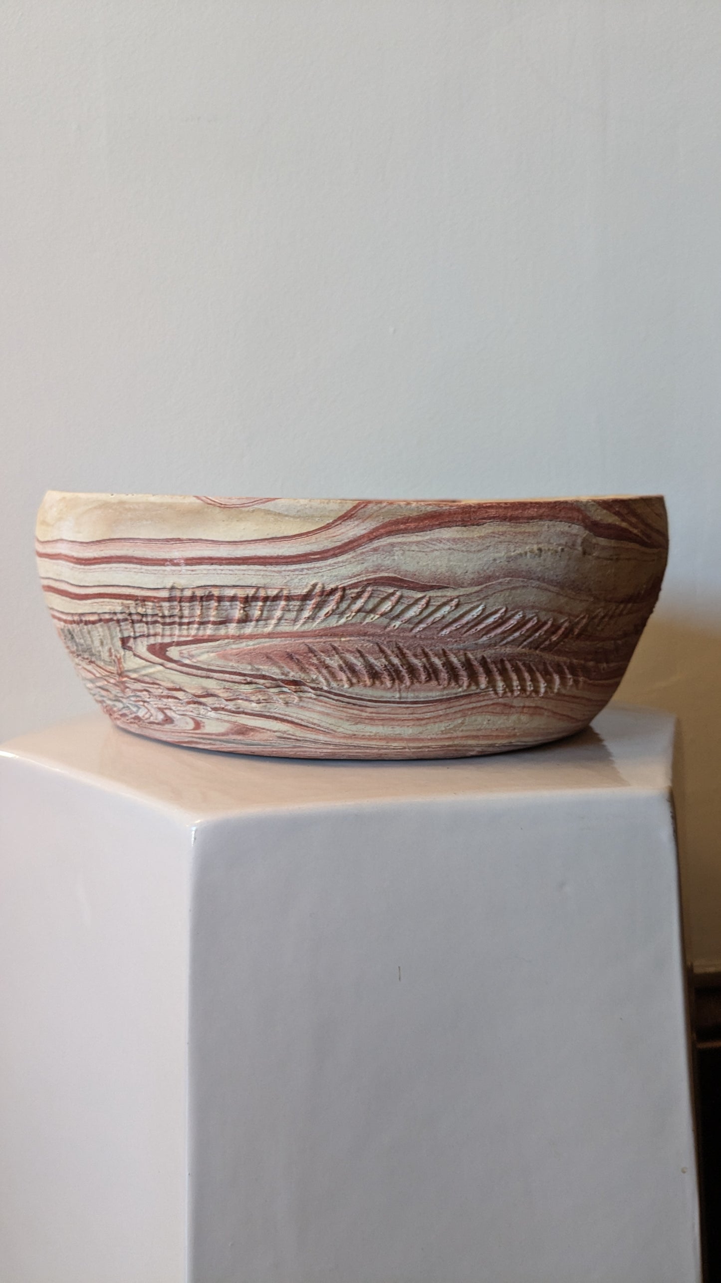 Italian Terracotta Swirl Planter